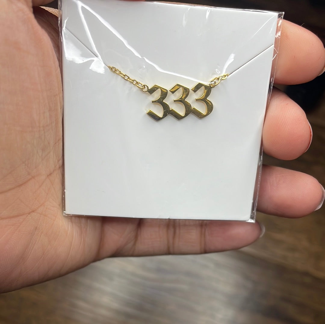 888 Angel Number Necklace
